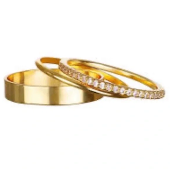 3 Stackable Rings - Picture 1 of 3